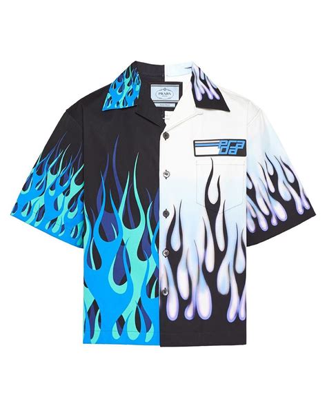 prada flame polo